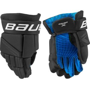 Bauer X GLOVE SR Hokejové rukavice, čierna, veľkosť 14