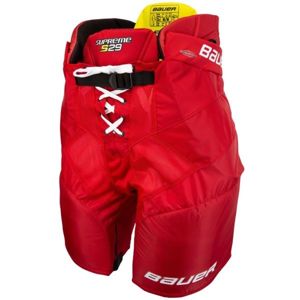 Bauer SUPREME S29 PANTS SR Hokejové nohavice, červená, veľkosť L