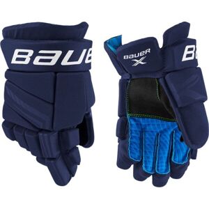 Bauer X GLOVE JR Detské hokejové rukavice, tmavo modrá, veľkosť