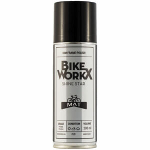 Bikeworkx SHINE STAR MAT 200ml Leštenka na matné krémy, transparentná, veľkosť os