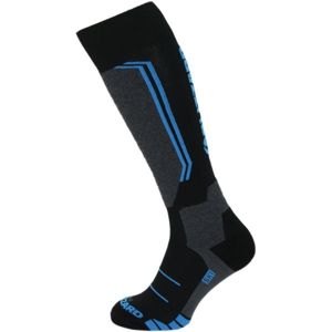 Blizzard ALLROUND WOOL SKI SOCKS JR modrá 27-29 - Detské lyžiarske ponožky