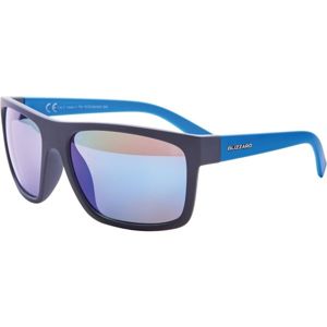 Blizzard PCSC603081 Polykarbonátové slnečné okuliare, tmavo sivá,modrá,strieborná, veľkosť