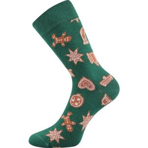 Boma N03058 S-PATTE zelená 43 - 46 - Vianočné ponožky