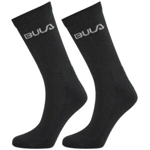Bula 2PK WOOL SOCK Pánske ponožky, čierna, veľkosť 40-42