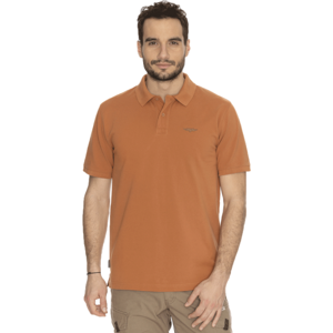 BUSHMAN KIRAT Pánske tričko polo, oranžová, veľkosť XXXL