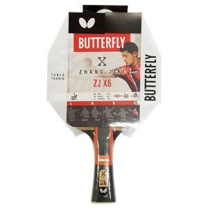 Butterfly ZHANG JIKE ZJX6 Raketa na stolný tenis, čierna, veľkosť