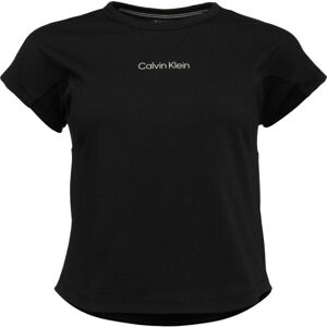Calvin Klein HYBRID Dámske tričko, čierna, veľkosť S