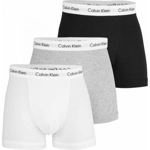 Calvin Klein 3P TRUNK biela XL - Pánske boxerky