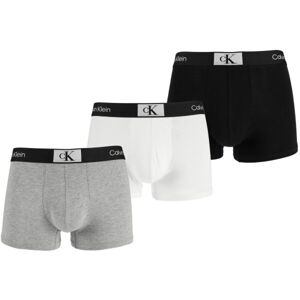 Calvin Klein ´96 COTTON-TRUNK 3PK Pánske boxerky, čierna, veľkosť L