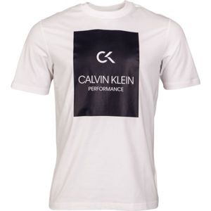 Calvin Klein BILLBOARD SS TEE biela M - Pánske tričko