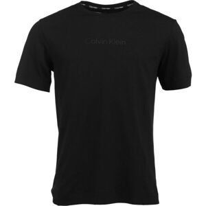 Calvin Klein ESSENTIALS PW S/S Pánske tričko, čierna, veľkosť XL