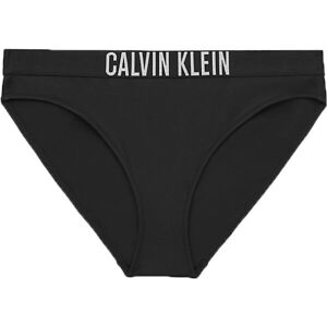 Calvin Klein INTENSE POWER-S-CLASSIC BIKINI Dámsky spodný diel plaviek, čierna, veľkosť L