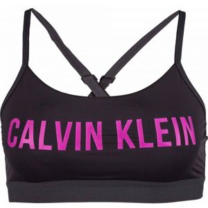 Calvin Klein LOW SUPPORT BRA čierna M - Dámska športová podprsenka
