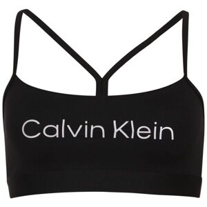 Calvin Klein LOW SUPPORT SPORTS BRA Dámska športová podprsenka, svetlomodrá, veľkosť XS