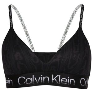 Calvin Klein LOW SUPPORTS SPORTS BRA Dámska športová podprsenka, čierna, veľkosť L