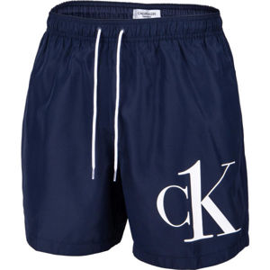 Calvin Klein MEDIUM DRAWSTRING tmavo modrá XL - Pánske šortky do vody