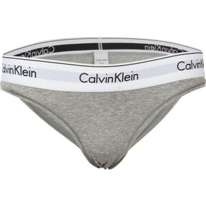 Calvin Klein MODERN COTTON-BRAZILIAN Dámske nohavičky, sivá, veľkosť M