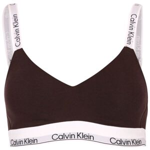 Calvin Klein MODERN COTTON NAT-LGHT LINED BRALETTE Dámska podprsenka, čierna, veľkosť XL