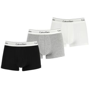 Calvin Klein MODERN CTN STRETCH-TRUNK 3PK Pánske boxerky, čierna, veľkosť