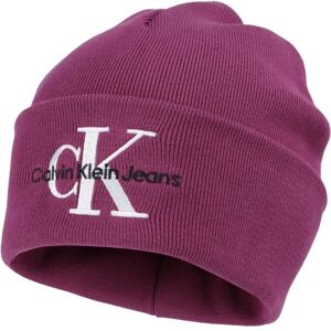 Calvin Klein MONOLOGO EMBRO Zimná čiapka, ružová, veľkosť UNI