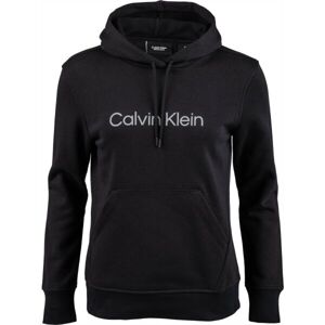Calvin Klein PULLOVER HOODY Dámska mikina, čierna, veľkosť M