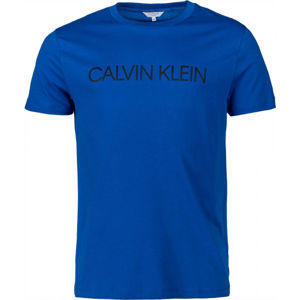 Calvin Klein RELAXED CREW TEE Pánske tričko, modrá, veľkosť S