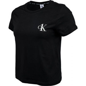 Calvin Klein S/S CREW NECK Dámske tričko, čierna, veľkosť M
