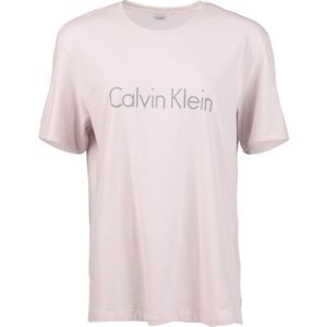 Calvin Klein S/S CREW NECK ružová S - Dámske tričko
