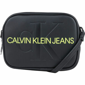 Calvin Klein SCULPTED CAMERA BAG MONO Dámska taška cez rameno, čierna, veľkosť os