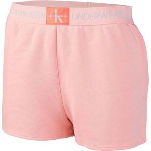 Calvin Klein SLEEP SHORT svetlo ružová XL - Dámske šortky