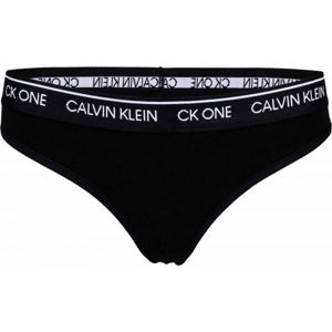 Calvin Klein THONG čierna L - Dámske tanga