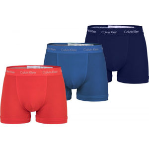 Calvin Klein TRUNK 3PK Pánske boxerky, červená, veľkosť XXL