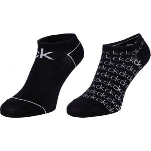 Calvin Klein 2PK REPEAT LOGO  UNI - Dámske ponožky