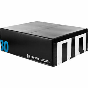 CAPITAL SPORTS ROOKSO SOFT JUMP BOX 30 CM Plyobox, čierna, veľkosť os