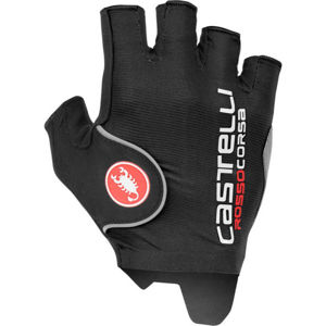 Castelli ROSSO CORSA PRO čierna XL - Cyklistické rukavice