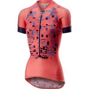 Castelli CLIMBER'S W červená M - Dámsky cyklistický dres