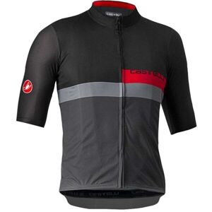 Castelli A BLOCCO Pánsky cyklistický dres, čierna, veľkosť L