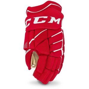CCM JETSPEED 370 JR červená 10 - Detské hokejové rukavice