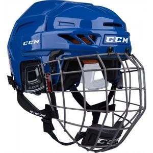 CCM FITLITE 90 COMBO SR tmavo modrá (57 - 62) - Hokejová prilba