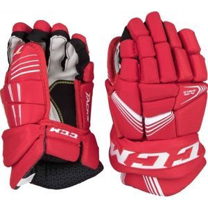 CCM TACKS 5092 JR červená 10 - Detské hokejové rukavice