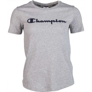 Champion CREWNECK T-SHIRT šedá S - Dámske tričko