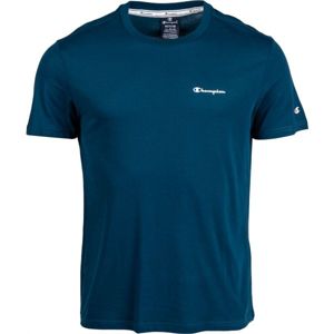 Champion CREWNECK T-SHIRT modrá M - Pánske tričko