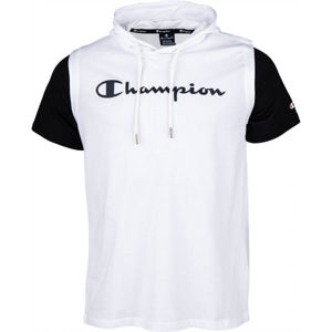 Champion HOODED SLEEVELESS T-SHIRT biela S - Pánske tričko s kapucňou