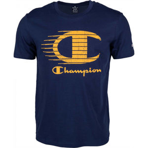 Champion CREWNECK T-SHIRT tmavo modrá XXL - Pánske tričko