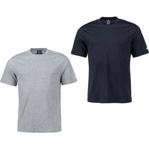 Champion 2PACK CREW-NECK Pánske tričko, sivá, veľkosť M