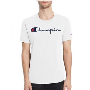 Champion CREWNECK T-SHIRT biela L - Pánske tričko