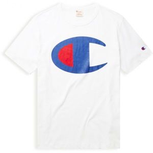 Champion CREWNECK T-SHIRT biela L - Pánske tričko