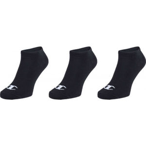 Champion NO SHOW SOCKS LEGACY X3 Unisex ponožky, čierna, veľkosť 35 - 38