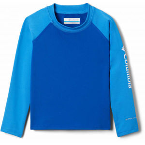 Columbia SANDY SHORES LONG SLEEVE SUNGUARD modrá S - Detské tričko