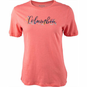 Columbia BLUEBIRD DAY RELAXED CREW NECK Dámske tričko, ružová, veľkosť S